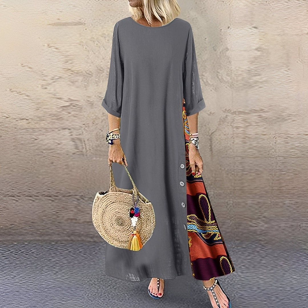 Abby - Klassisches Blumenkleid für Damen