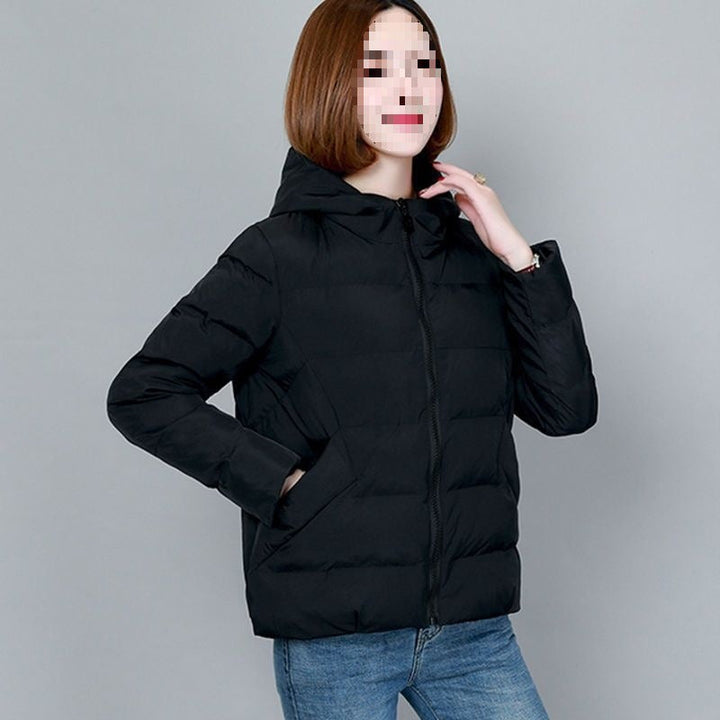 Carolin | Damen Winterjacke mit Kapuze und Reißverschluss