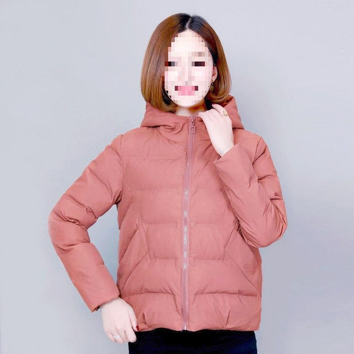 Carolin | Damen Winterjacke mit Kapuze und Reißverschluss