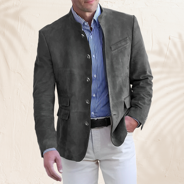 Georg – Autumn jacket with button placket for Men - Image 2