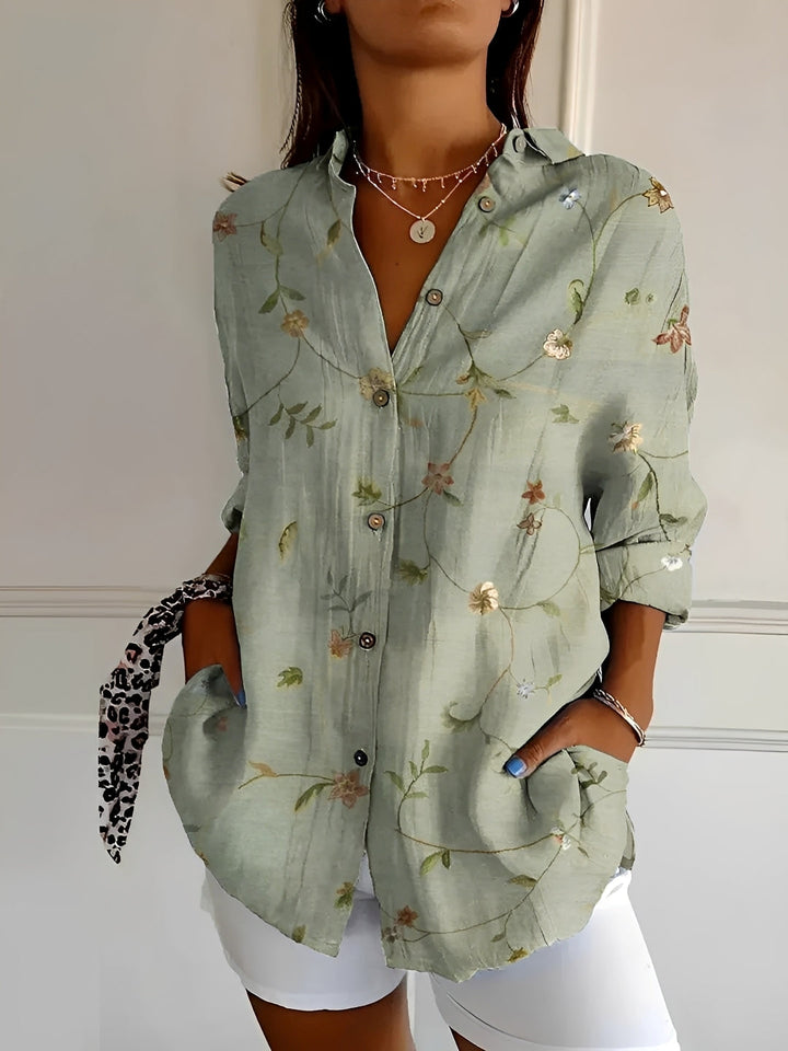 Chantelle - Modische Damenbluse mit Knopfleiste