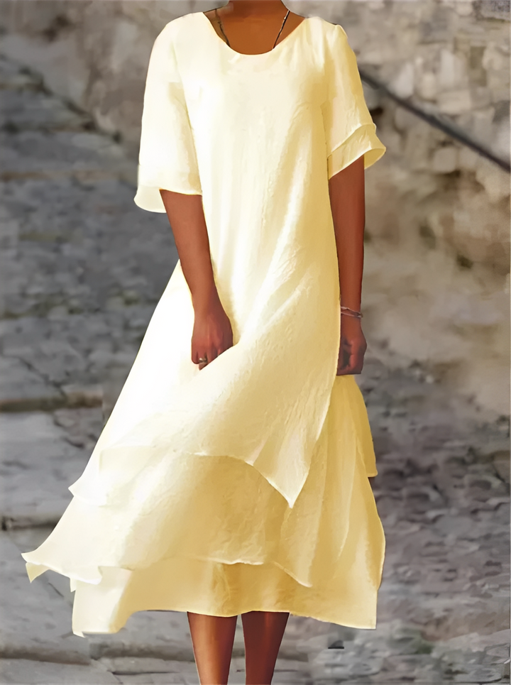 Tianna - Bequemes, lässiges Damen-Maxikleid