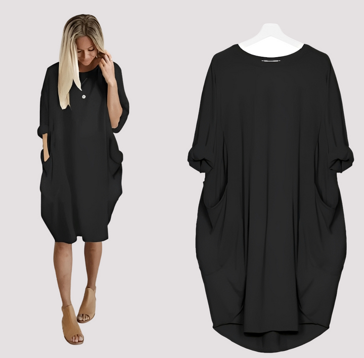 Kate - Bequemes, locker geschnittenes Damenkleid
