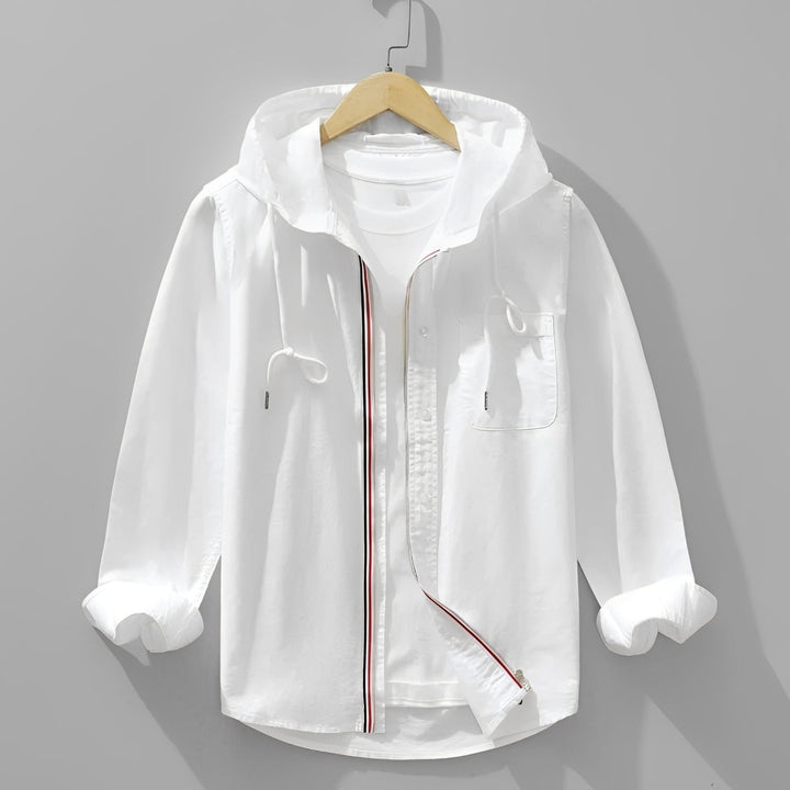 Richard - Herren-Freizeitshirt mit Kapuze und langen Ärmeln