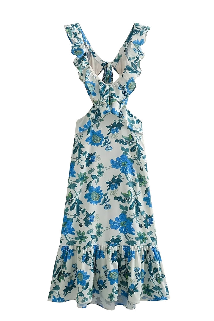 Sasha - Stilvolles rückenfreies Maxikleid für Damen