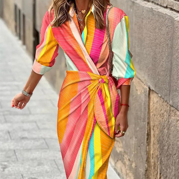 Georgia – Elegantes und leichtes Wickelkleid