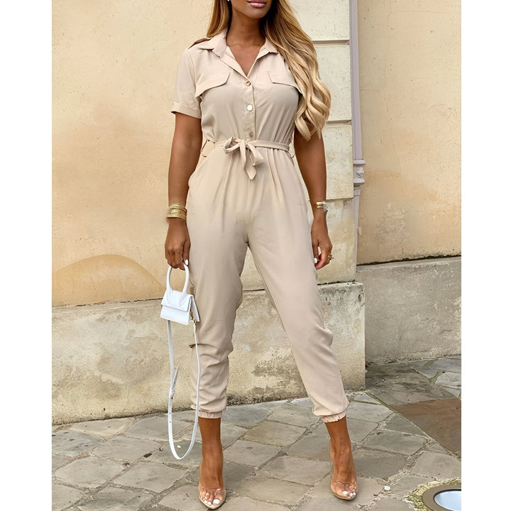 Cecilia – Eleganter taillierter Jumpsuit