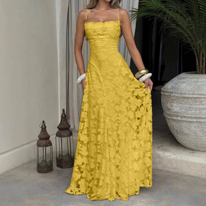 Annika – Elegantes A-Linien-Kleid mit Spaghettiträgern für Damen