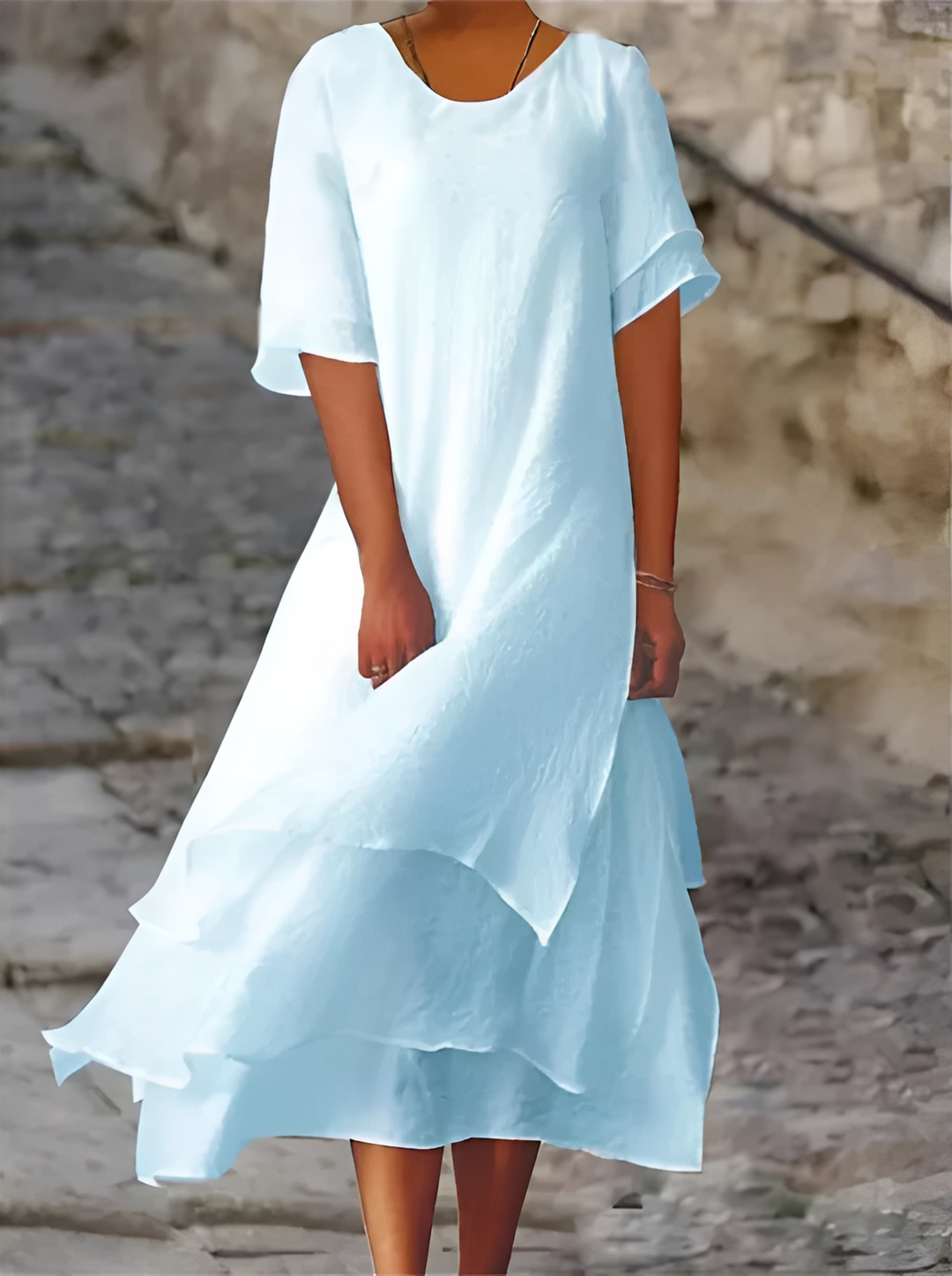 Tianna - Bequemes, lässiges Damen-Maxikleid