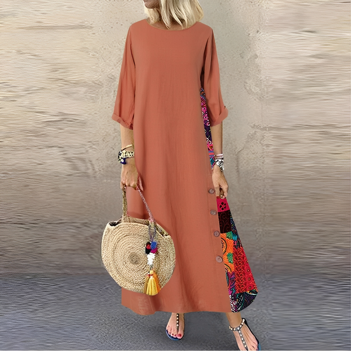 Abby - Klassisches Blumenkleid für Damen