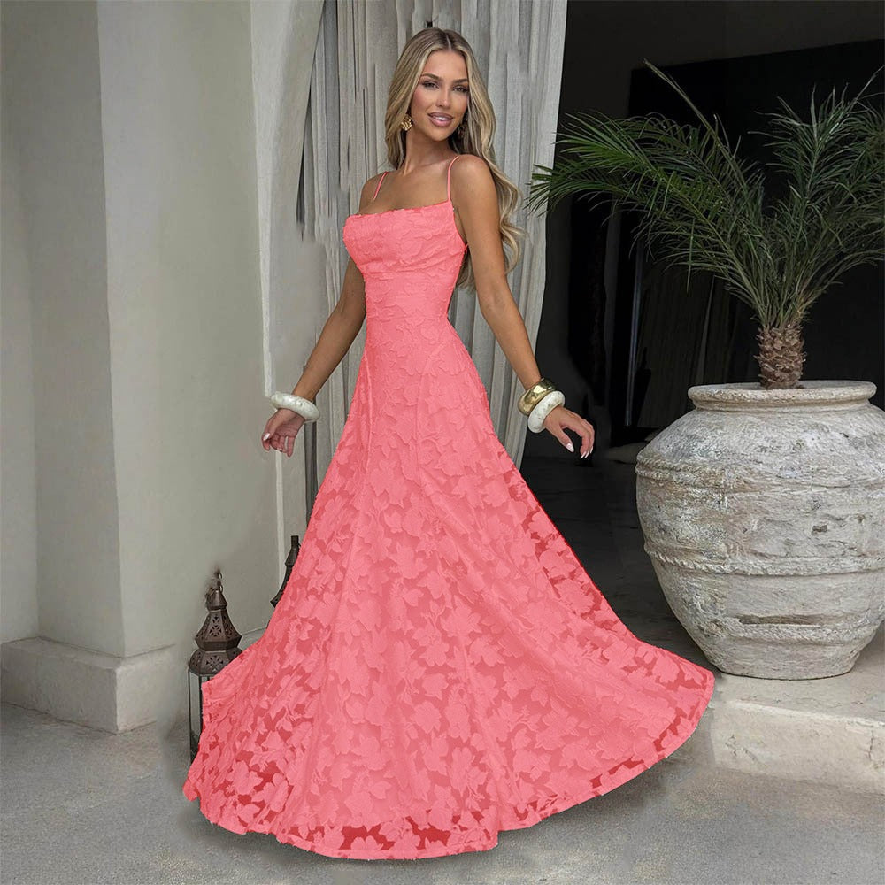 Annika – Elegantes A-Linien-Kleid mit Spaghettiträgern für Damen