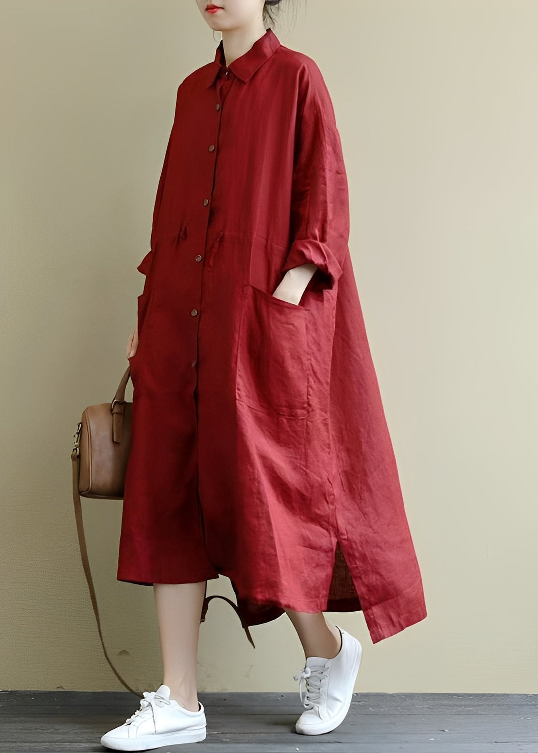 Monica - Legeres Swing-Hemdkleid für Frauen