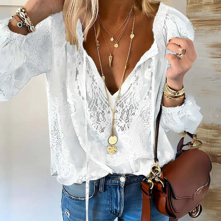 Irma | Damen Boho Bluse Für Sommer