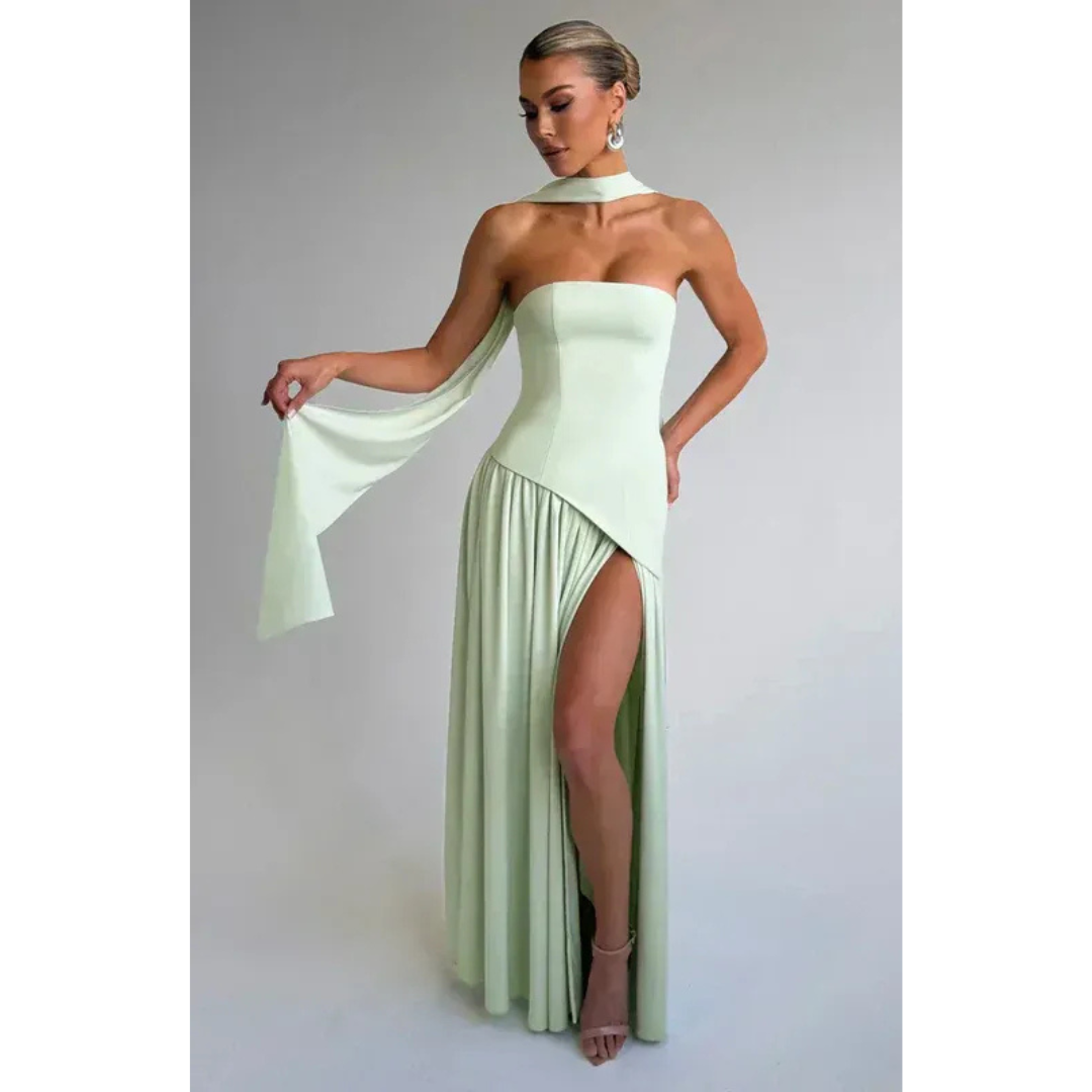 Irmelin | Damen Maxi Kleid Für Hochzeitsgast Klassisch Und Elegant