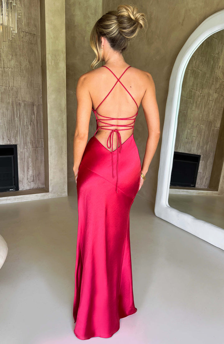 Isabella – Elegant Luxe Silken Dress for Women - Image 8