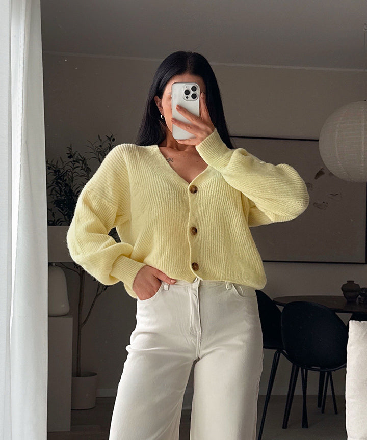 Jäckchen Jade Gelb Ladypolitan - Fashion Onlineshop für Damen