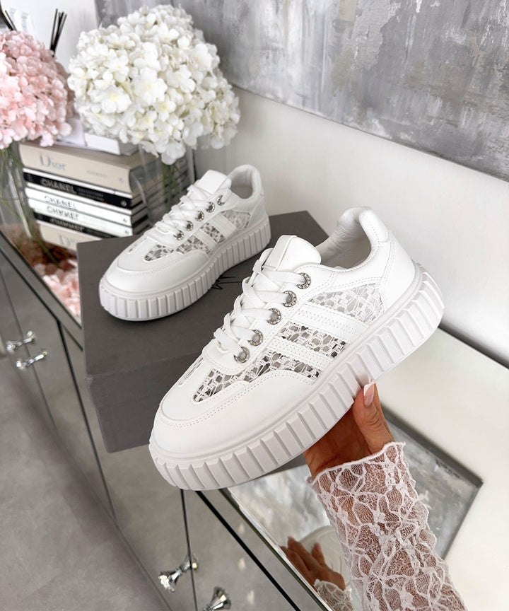 Sneaker Madeleine Weiß