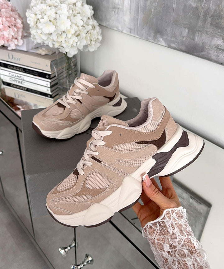 Sneaker Lula Beige Ladypolitan ♡