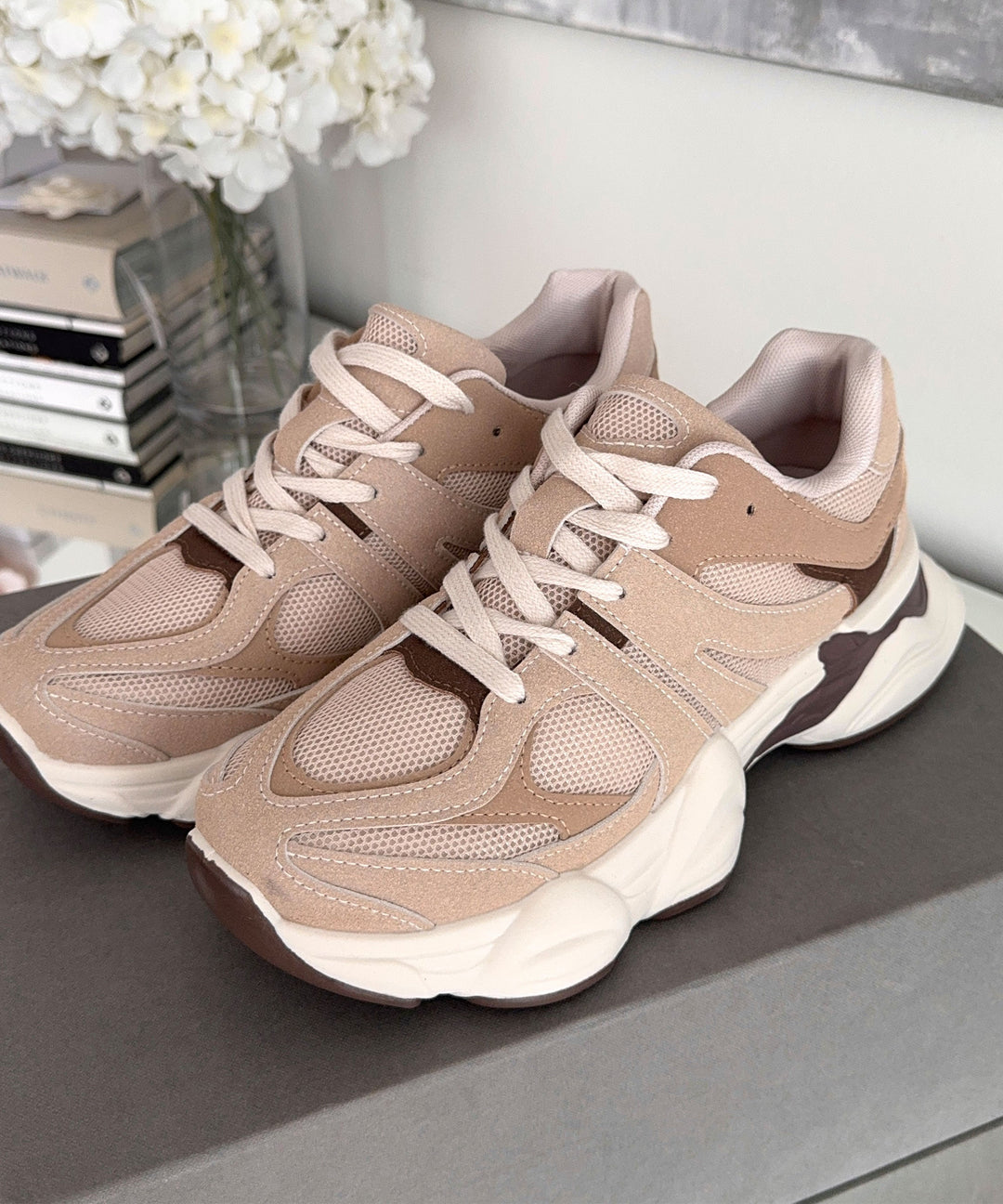 Sneaker Lula Beige Ladypolitan ♡