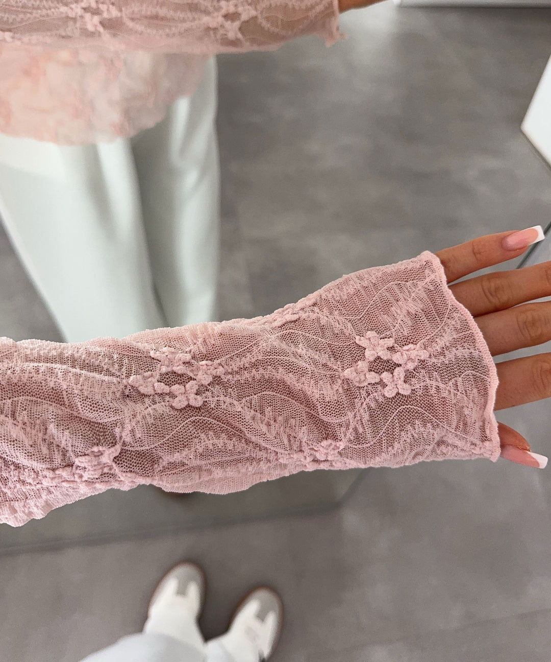 Spitzen Oberteil Zaera Rosa Ladypolitan ♡