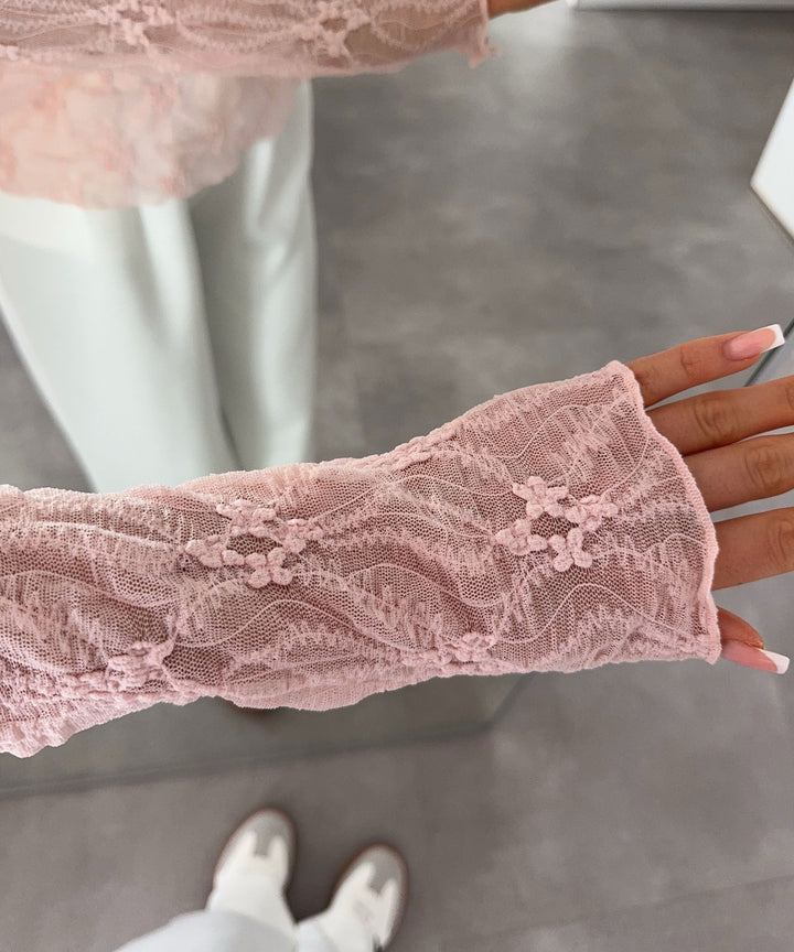 Spitzen Oberteil Zaera Rosa Ladypolitan ♡