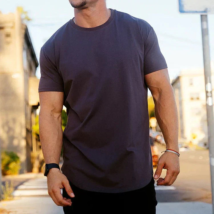 Adrian – Stylish Crew Neck T-Shirt for Men - Image 14