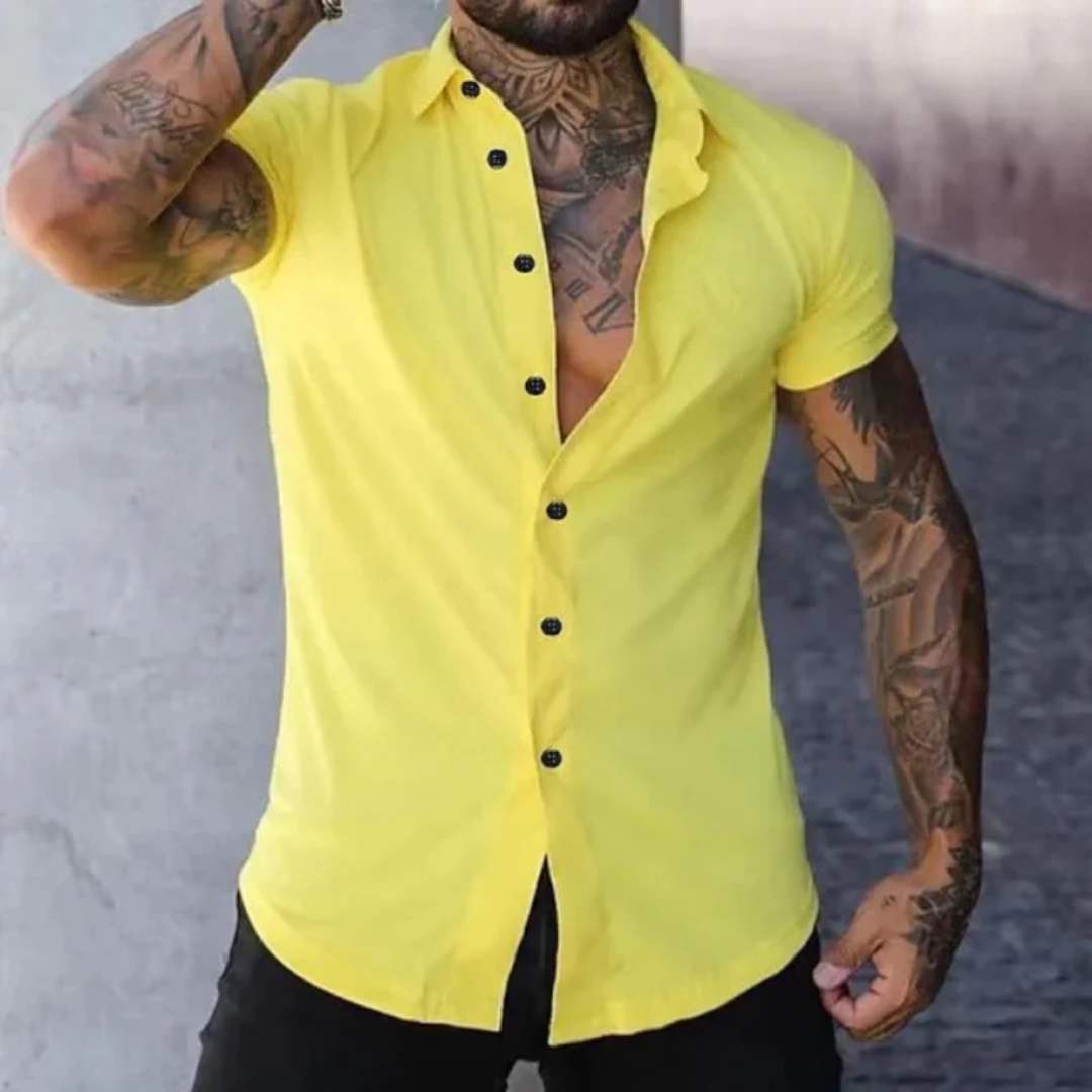 Joris | Herren Sommer Hemd Schlicht