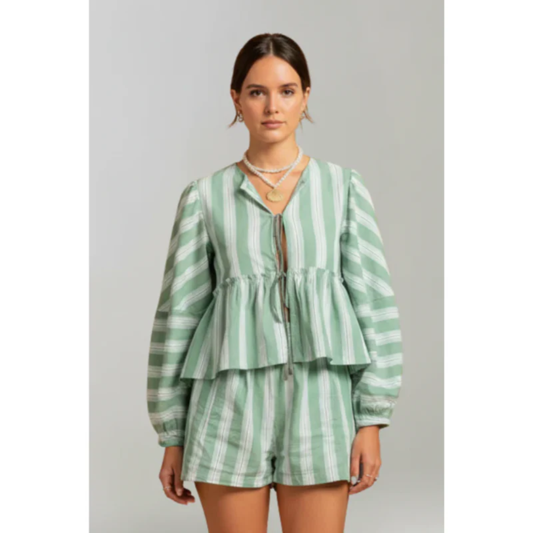 Jana | Damen Zweiteiler Mit Shorts Und Print Für Strand
