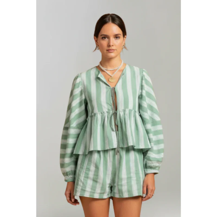 Jana | Damen Zweiteiler Mit Shorts Und Print Für Strand