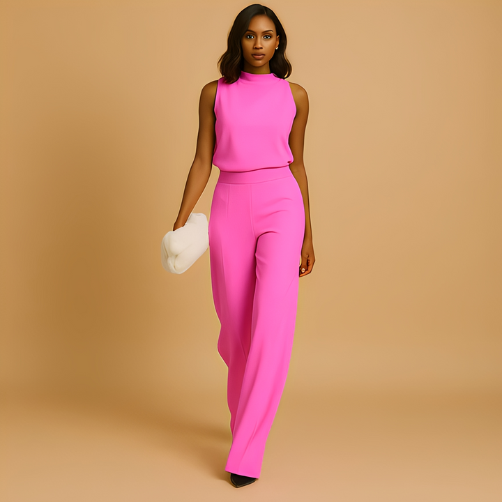 Almerra - Eleganter Overall mit weiten Beinen für Damen