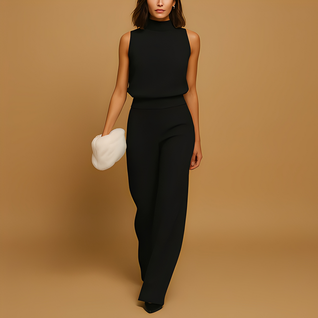 Almerra - Eleganter Overall mit weiten Beinen für Damen