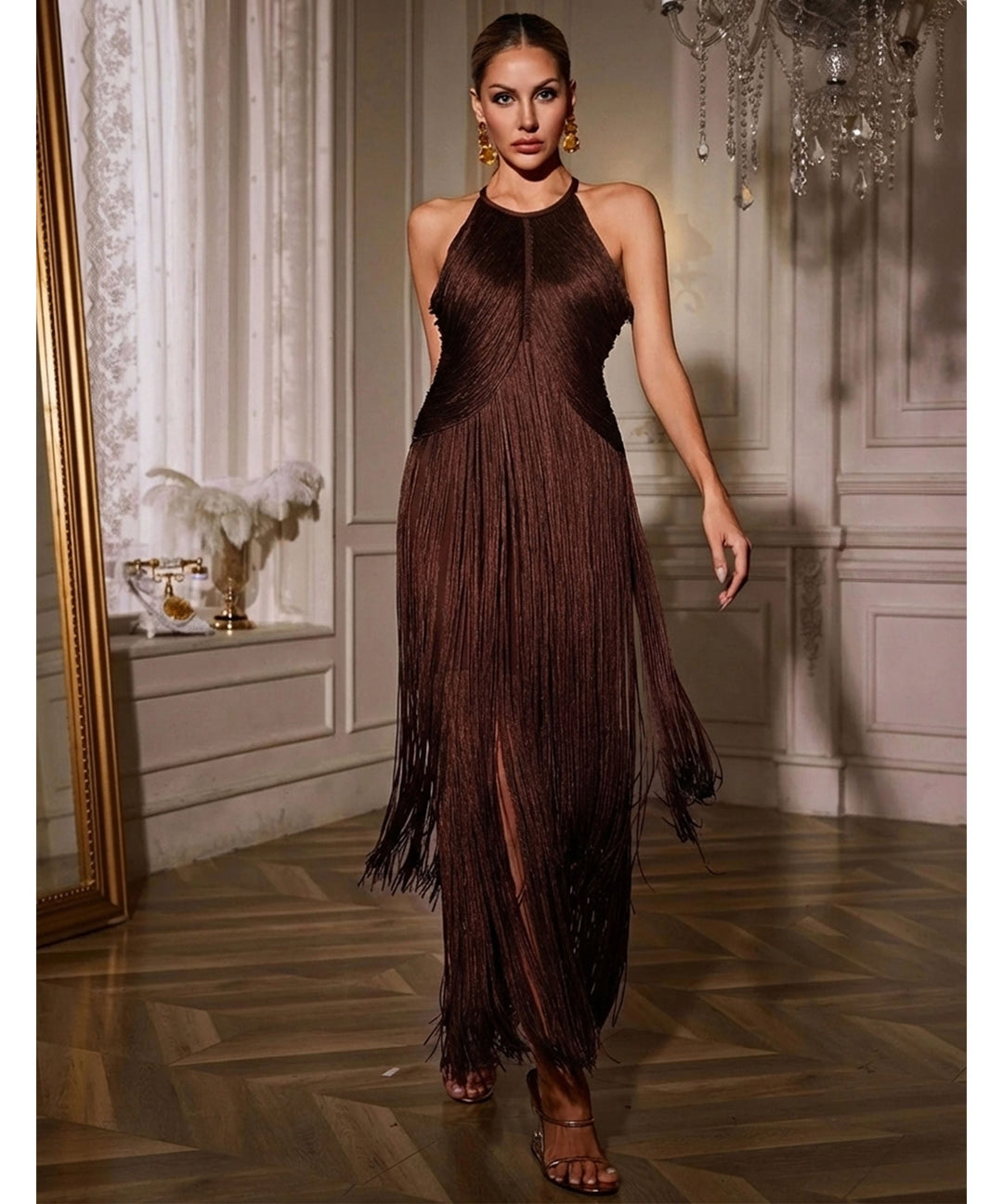 Kleid Margaret Braun Ladypolitan ♡
