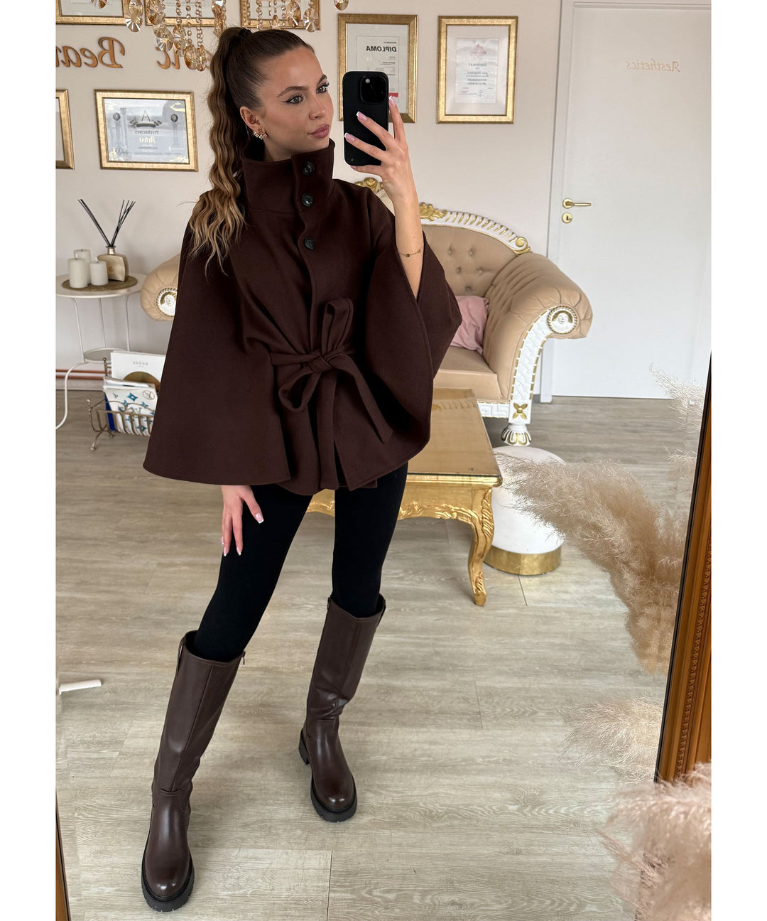Stiefel Chira Braun