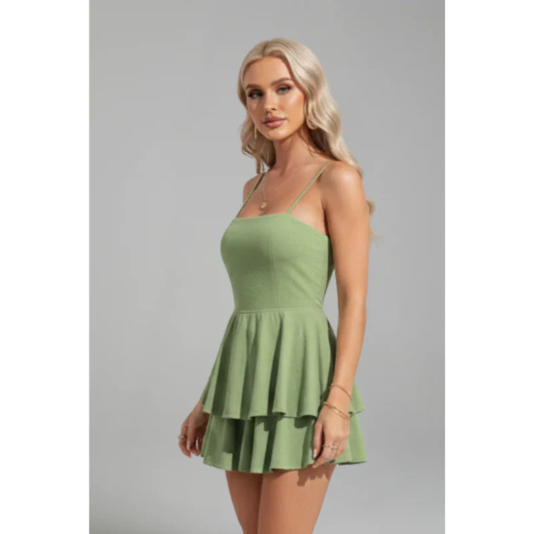 Kiana | Damen Sommerkleid Mini Freizeit Stilvoll
