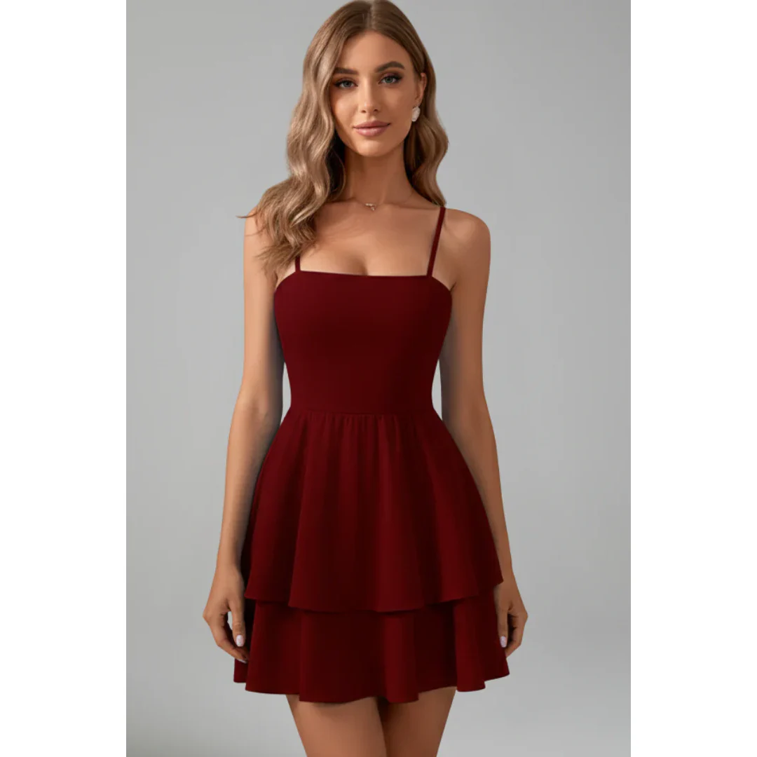 Kiana | Damen Sommerkleid Mini Freizeit Stilvoll