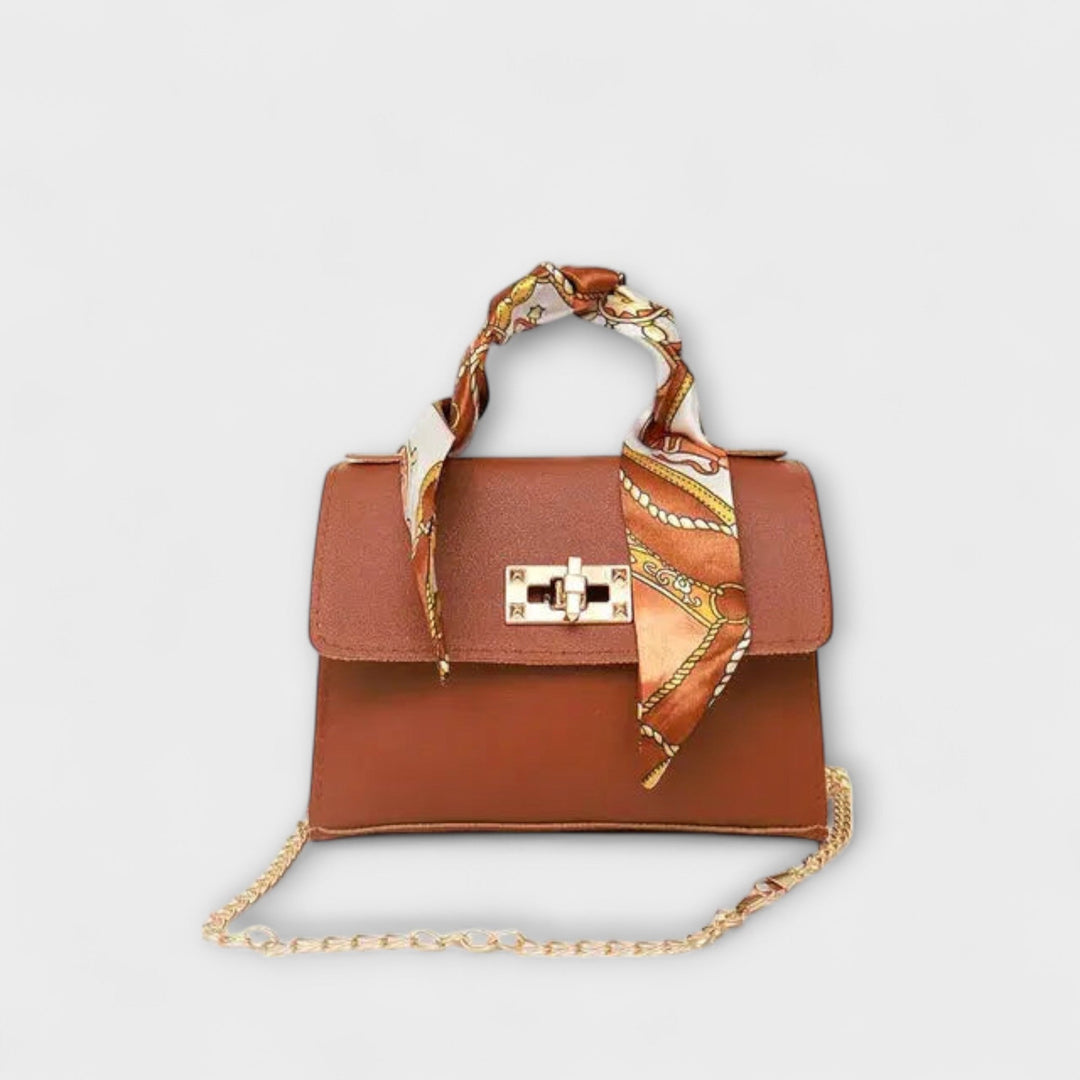 Emilia | Damen Elegante Handtasche mit Kettenriemen