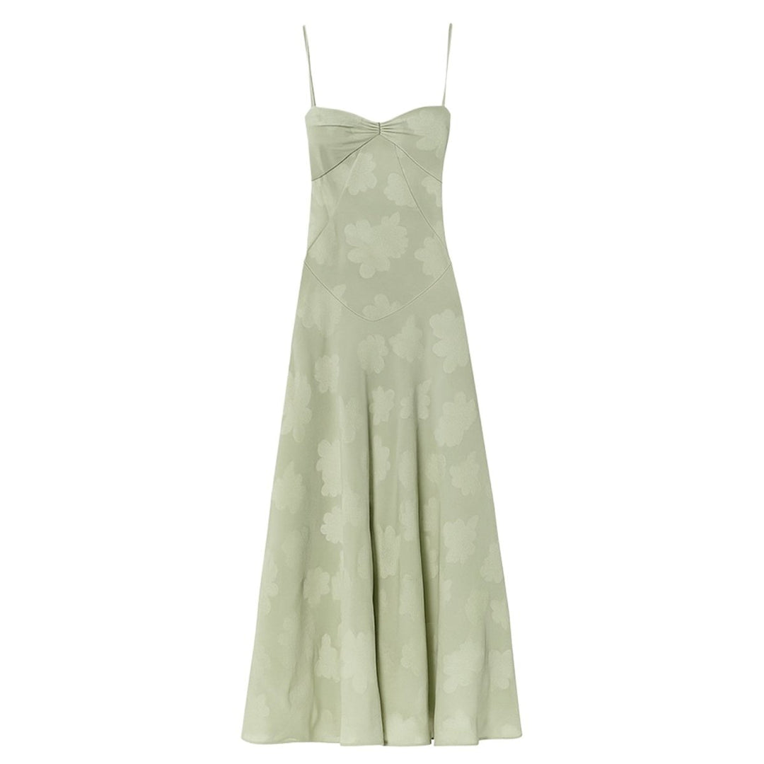 Enchanted Corset Maxi Kleid mit Schnürung am Rücken