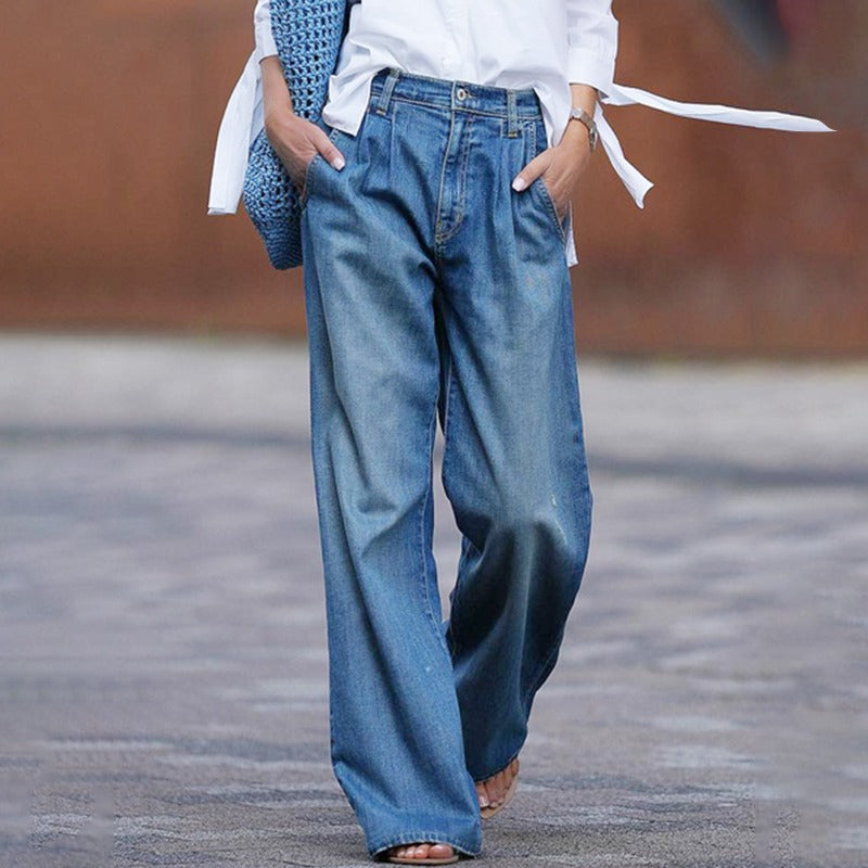 Sophie – Damen High-Waist Wide-Leg Jeans