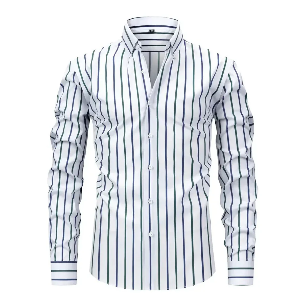 Kurt | Herren Hemd Gestreift Modern Look