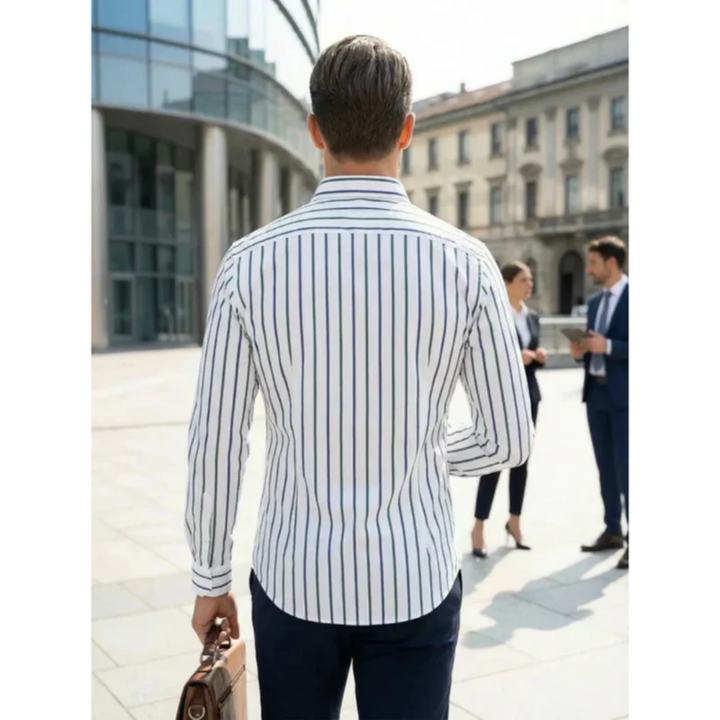Kurt | Herren Hemd Gestreift Modern Look