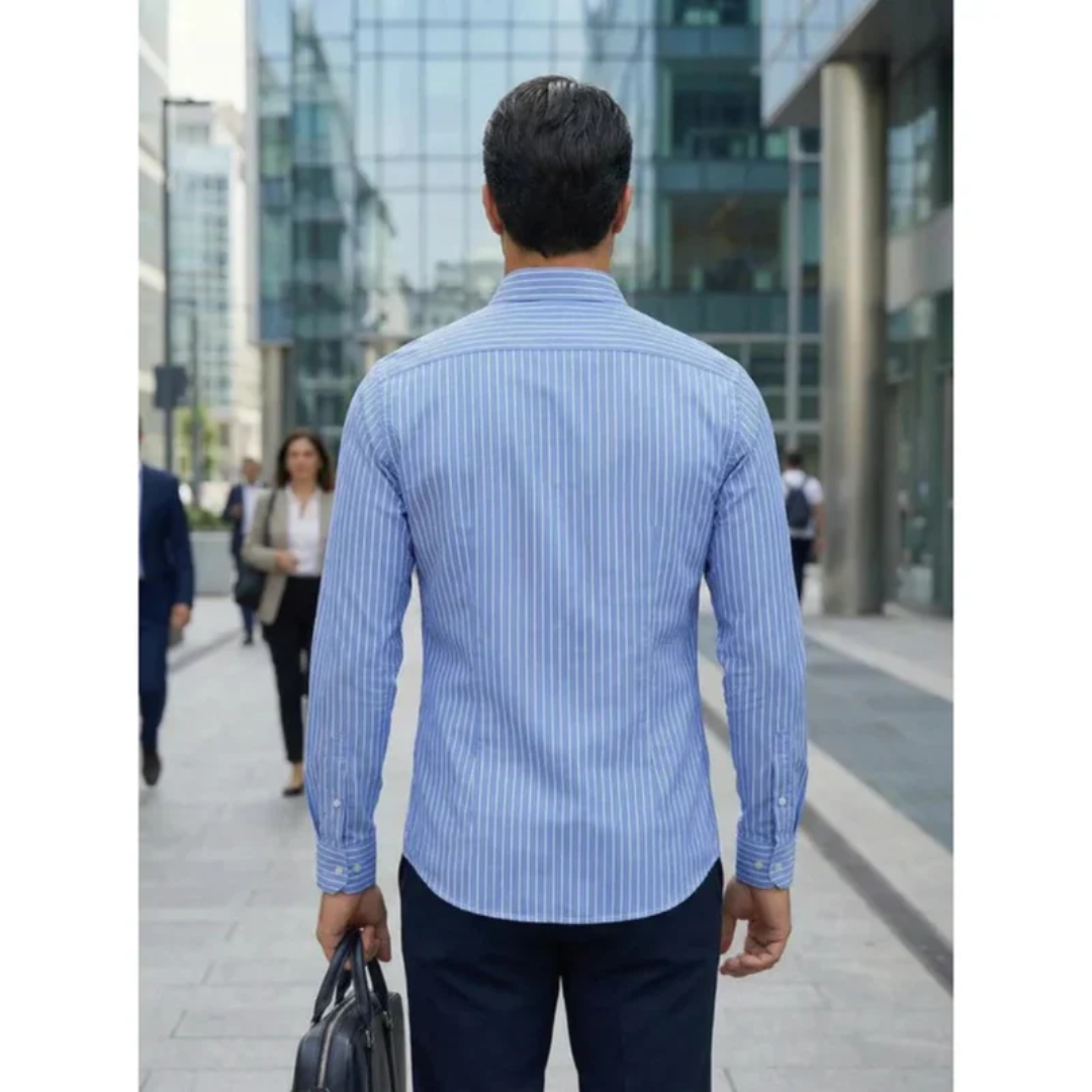 Kurt | Herren Hemd Gestreift Modern Look