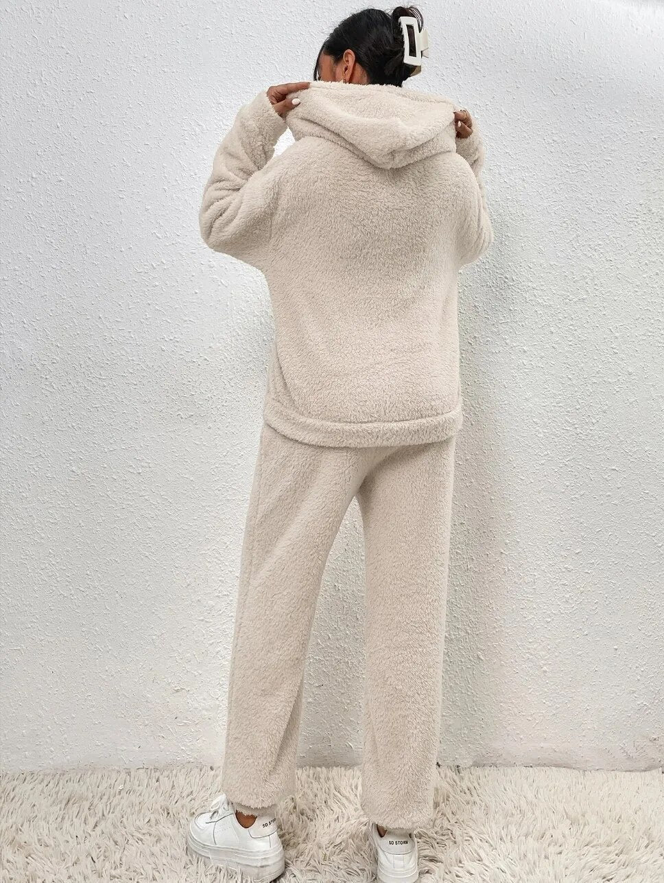 Daniela | Damen Gemütliches Zweiteiliges Pullover-Set