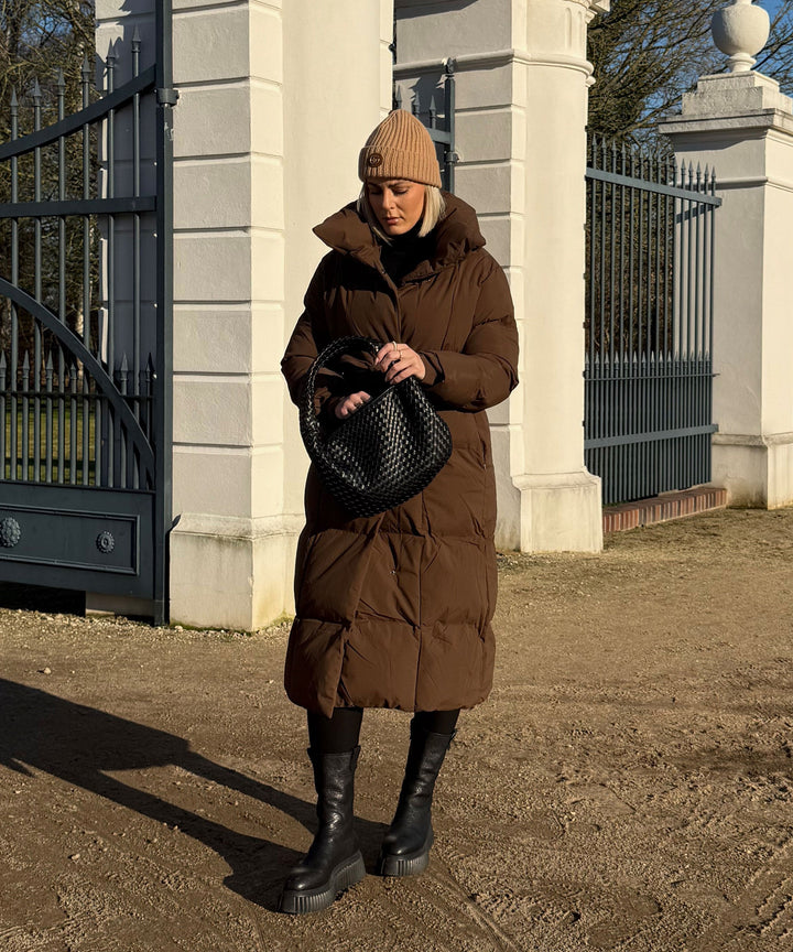 Oversize Parka Kyleih Braun Ladypolitan - Fashion Onlineshop für Damen