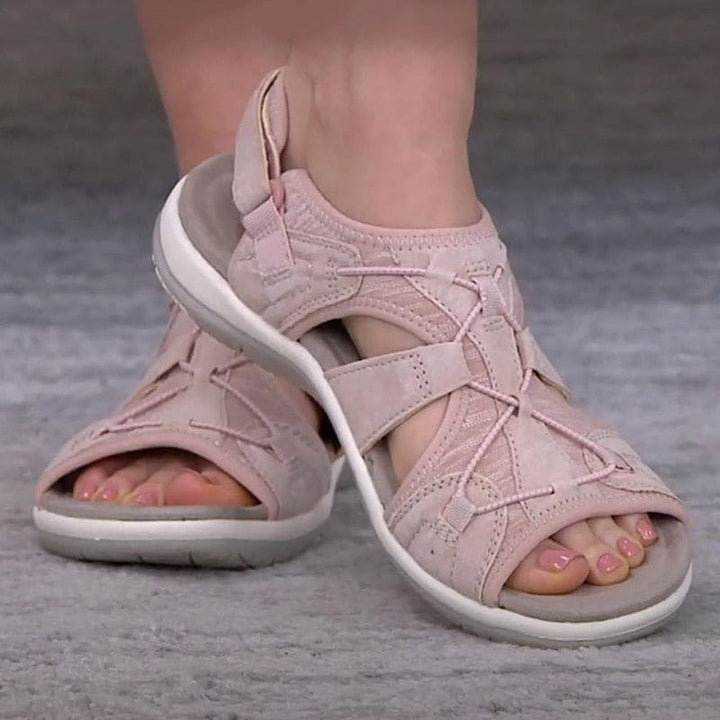 Karin | Damen Riemen Freizeitsandalen Zum Gehen