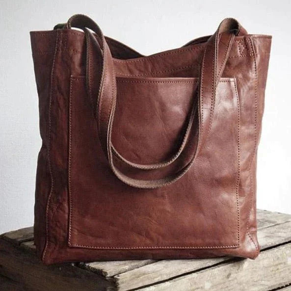 Umhängetasche Damen Echtleder Minimalistisch