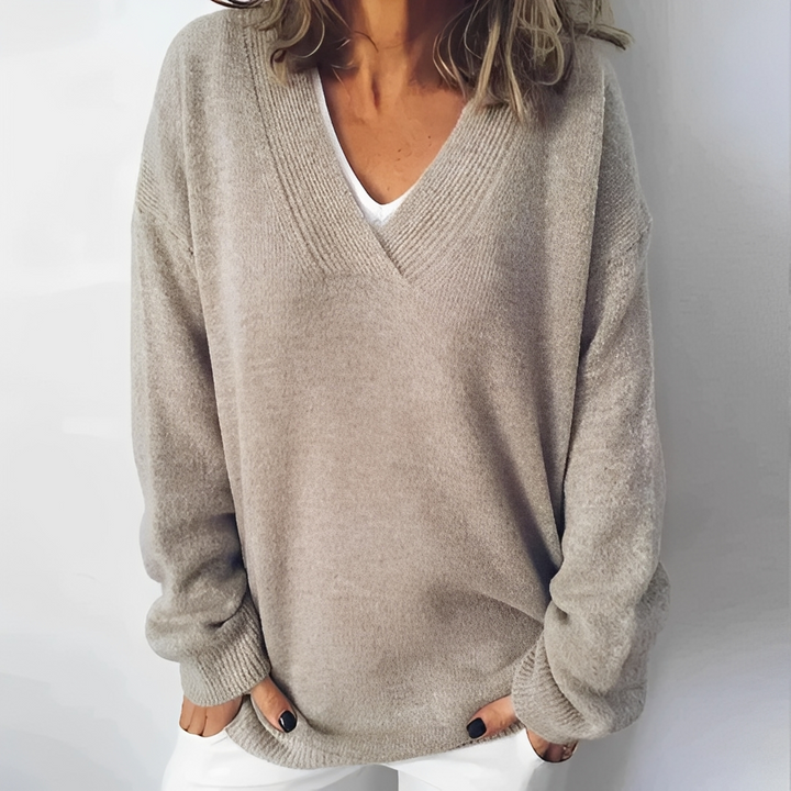 Aradine - Lockerer eleganter Pullover für Frauen