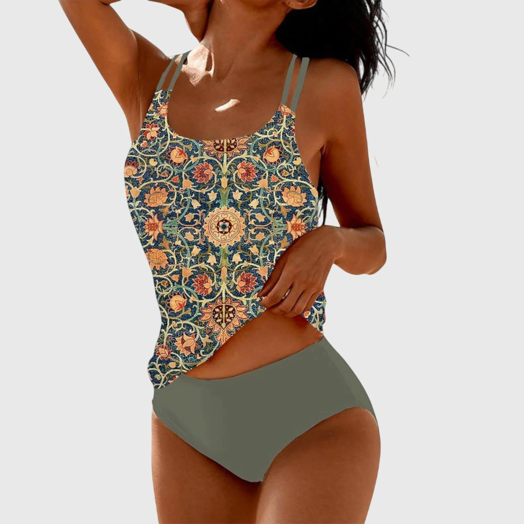 Lieselotte | Damen Tankini Set mit Print für warme Tage