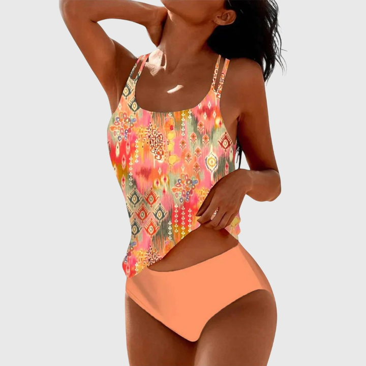 Lieselotte | Damen Tankini Set mit Print für warme Tage