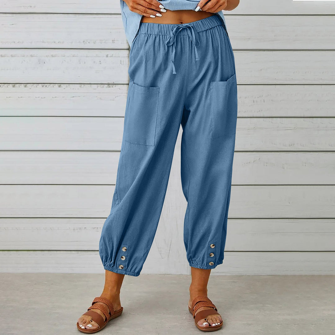Cargo Hose Damen mit Tunnelzug