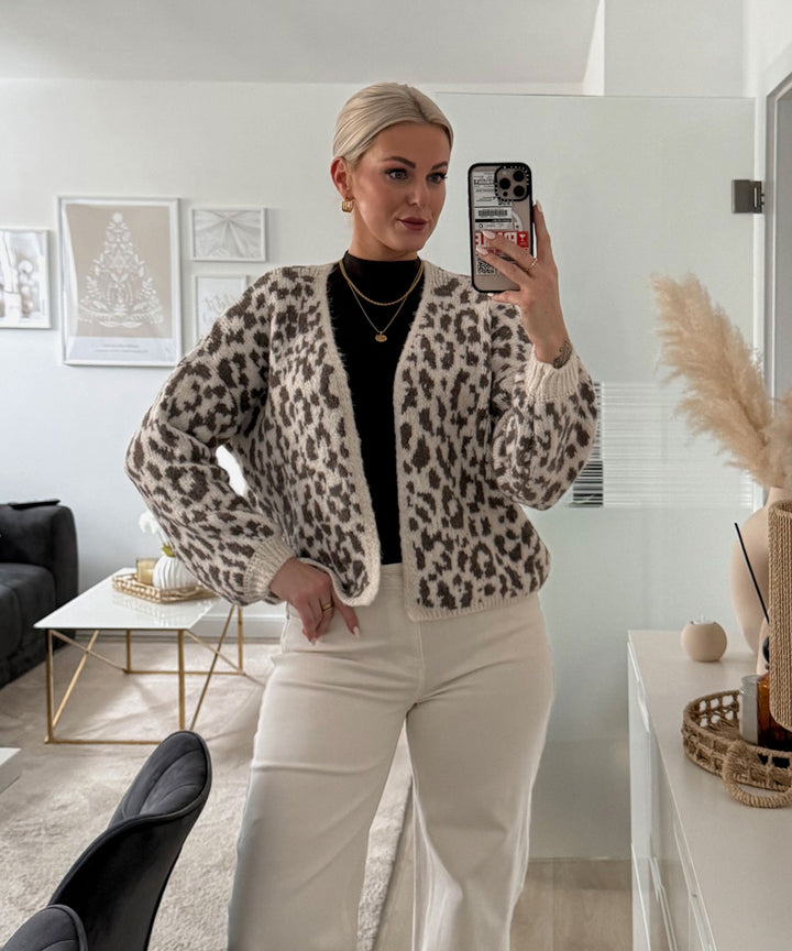 Cardigan Lira Braun Leo Ladypolitan ♡